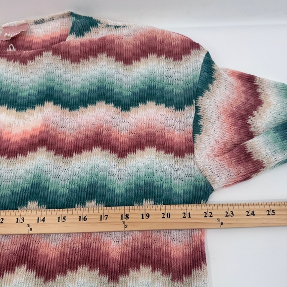 Show Me Your Mumu Top Women Medium NEW Long Bell Sleeve Open Knit Boho Hippie - Picture 10 of 12